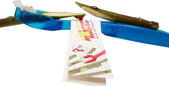 Bloemensnijder blauw van Boska