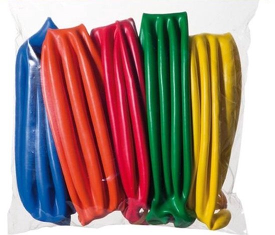 Boksballonnen 5 stuks in zakje van Grafix