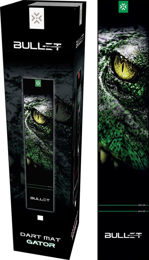 Bullet Carpet Gator Dartmat 300 x 60 van Bullet
