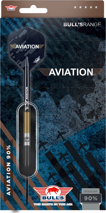 Bull's Aviation 90% 24 gram Steeltip van Bull's