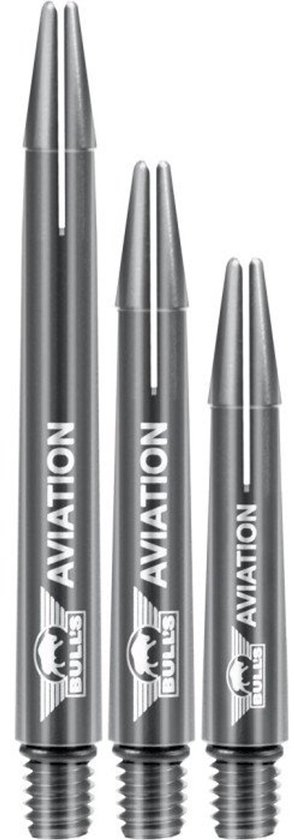 Bull's Aviation Grey Aluminium - Dart Shafts van Merkloos