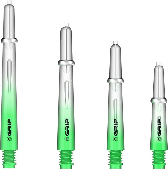 BULL'S B-Grip-2 TTC Mint - Dart Shafts X-Short van Merkloos