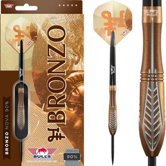 Bull's Bronzo Nova 90% - Dartpijlen