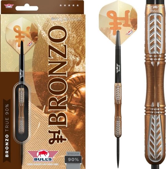 Bull's Bronzo True 90% - Dartpijlen