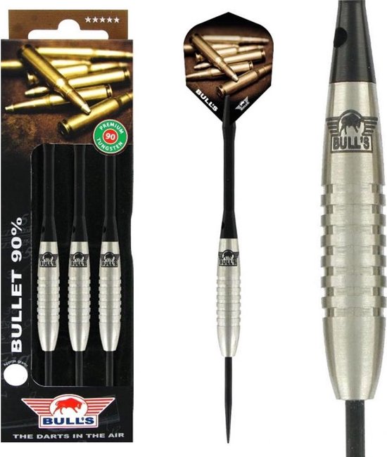 BULL'S Bullet 90% Tungsten dartpijlen - 21 gram van Bull's