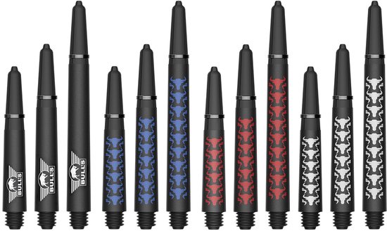 Bull's - Capo Carbon - Zwart - Short - Dartshaft van Bull's