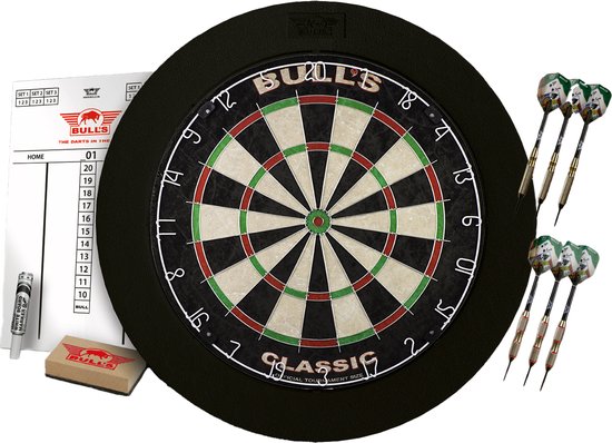 Bull’s Cella Starter Set - Dartbord - Surround - 2 Sets Darts van Bull's