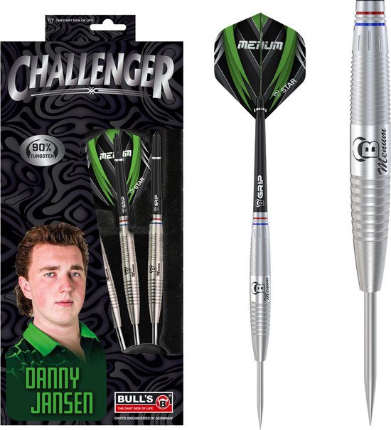 BULL'S Challenger Danny Jansen 90% - Dartpijlen van Bull's