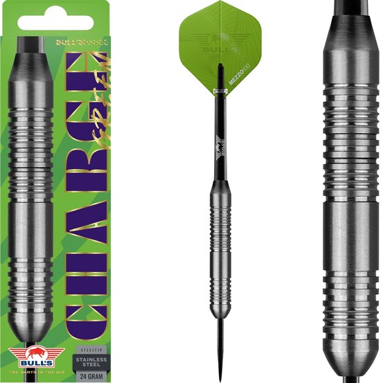Bull’s Charge Green Stainless Steel 24 gram van Bull's