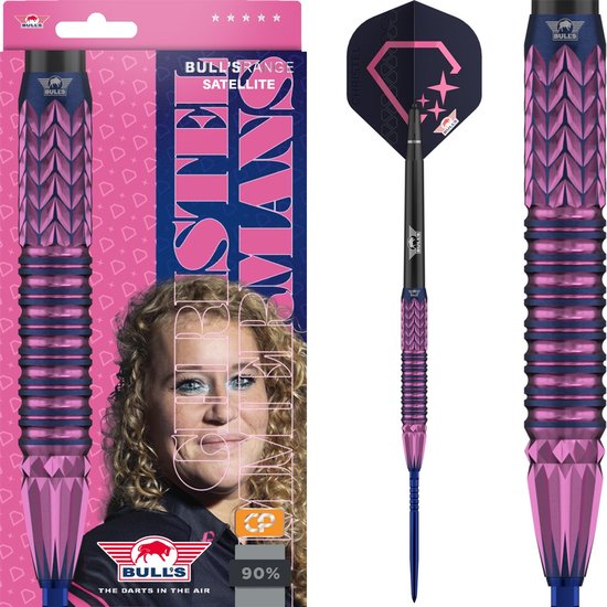 Bull's Christel Timmermans E2 CP Steeltip 90% 25 gram van Bull's