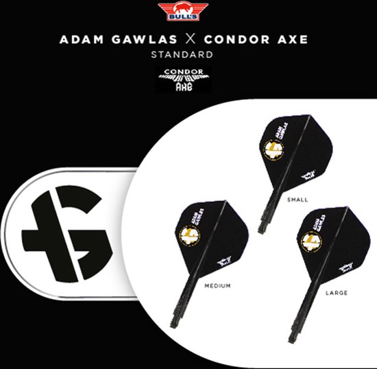 Bull's Condor Axe Adam Gawlas Black No.2 Long van Bull's