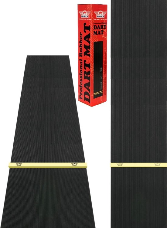 Bull's Dartmat Rubber incl. Oche 300 x 90cm van Bull's