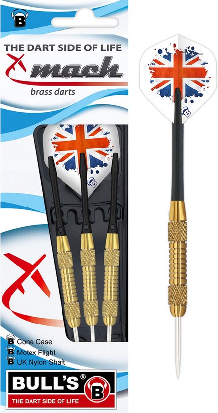 Bull's Dartpijlen Mach Steeltip Gewicht 21 Gram van Bull's