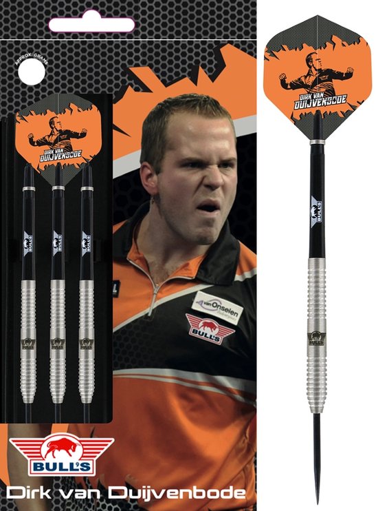 Bull's Dirk van Duijvenbode 90% 24 gram Dartpijlen van Bull's