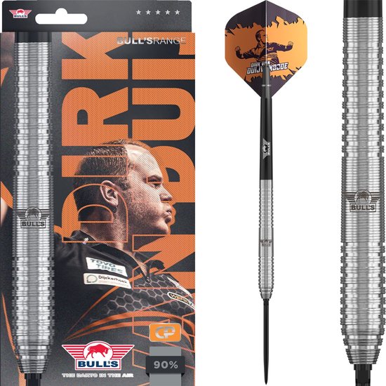Bull's Dirk van Duijvenbode Original CP Steeltip 90% 23 gram van Bull's