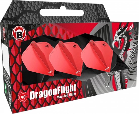 BULL'S Dragon Flights - Rood van Merkloos