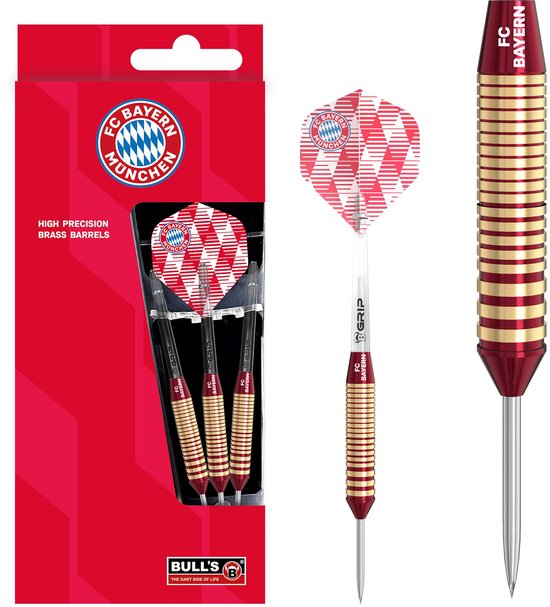 BULL'S FC Bayern München Brass - Dartpijlen