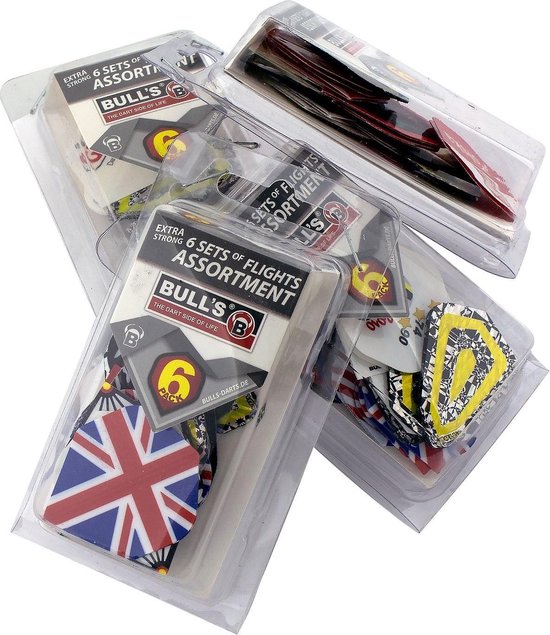 Bull´s Flights 6-pack Assortiment 18 Flights