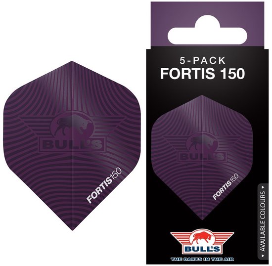 Bull's Flights Fortis 150 nr.2 Purple 5 Pack