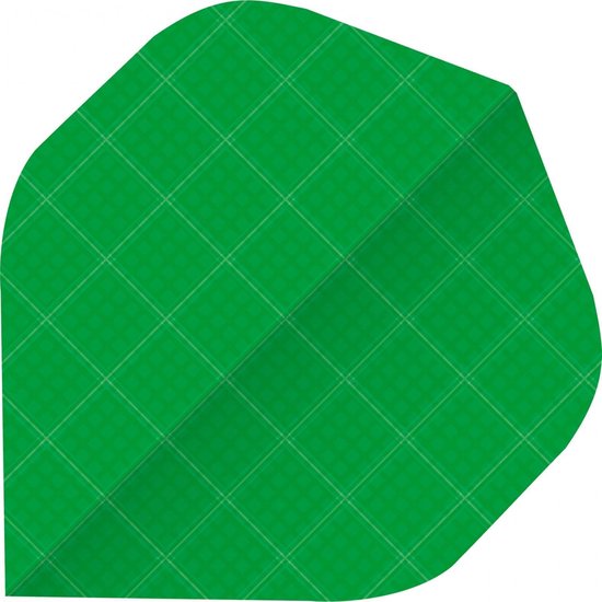 Bull's Flights Nylon A-standard 150 Micron Groen van Merkloos