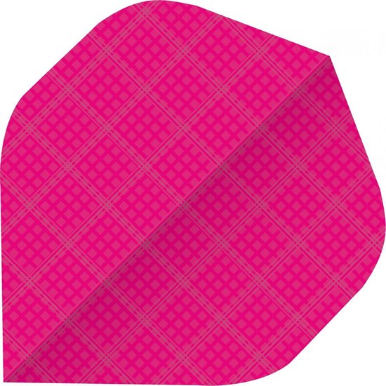 Bull's Flights Nylon A-standard 150 Micron Roze van Merkloos