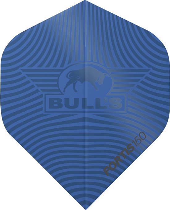 Bulls Fortis 150 Dartflights – Blauw van Bull's
