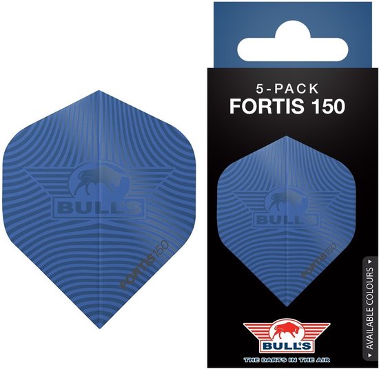 Bulls Fortis 150 No.2 Flights - 5-Pack van Bull's