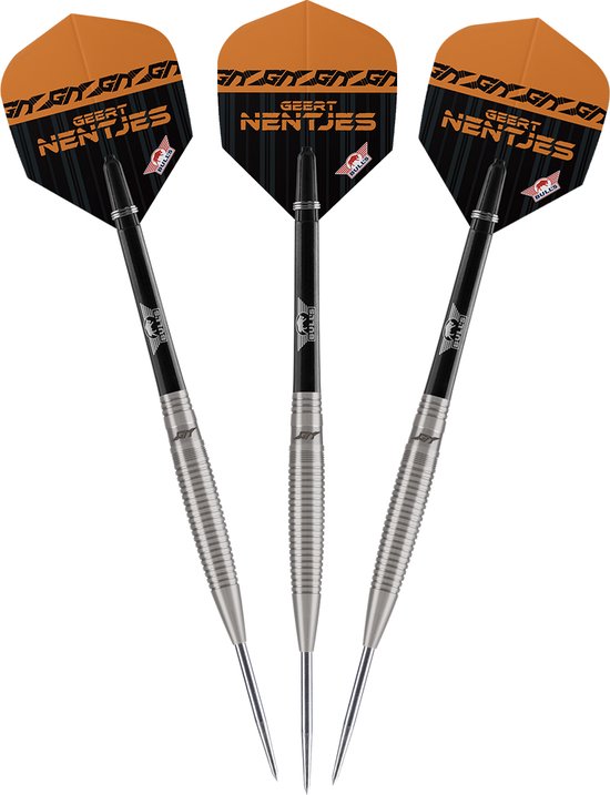 Bull's Geert Nentjes 80% Tungsten - 24 gram - Steeltip Dartpijlen van Bull's