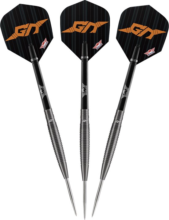 Bull's Geert Nentjes Black 90% - Dartpijlen - 24 gram