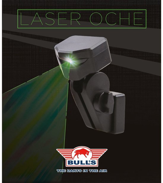 Bulls Green Laser Oche van Merkloos