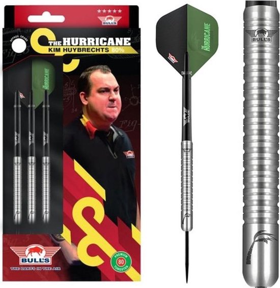 Bull's Kim Huybrechts 80% Plain - Dartpijlen - 23 Gram van Bull's