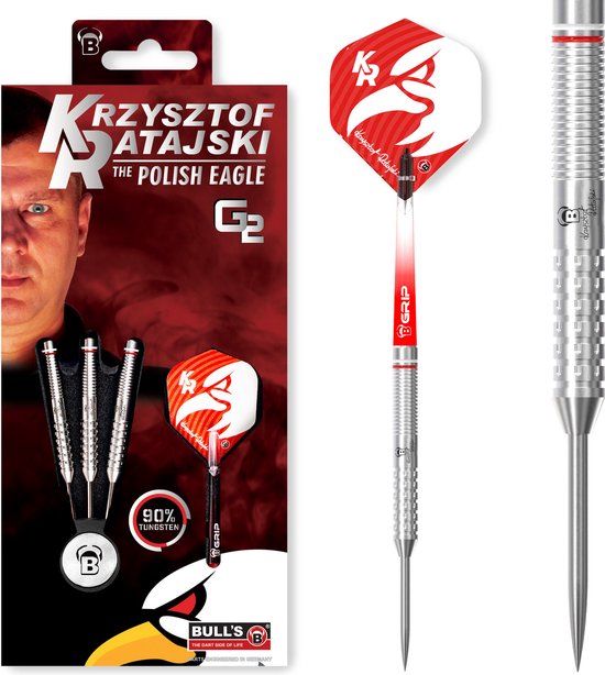BULL'S Krzysztof Ratajski G2 90% - Dartpijlen van Bull's