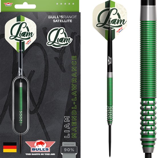 Bull's Liam Maendl Lawrance 90% - Dartpijlen - 23 Gram van Bull's