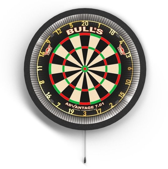 Bull's Lumo 2 - Dartbord Verlichting & Surround - 360° LED Verlichting - 96 LEDs - Muurbeveiliging - Darten van Bull's
