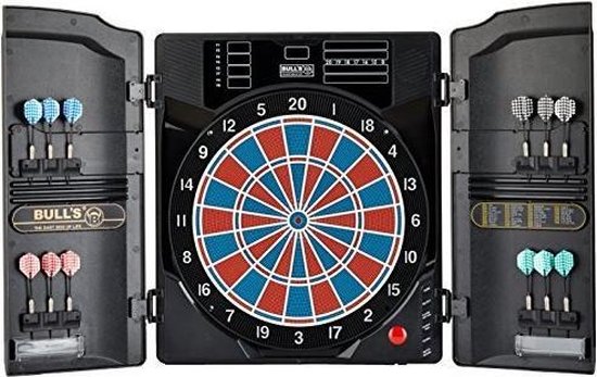 Bull's Master Score Elektronisch Dartbord 45,7 Cm Rood/blauw van Merkloos