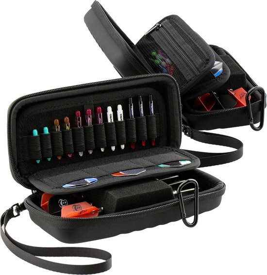 BULL'S Orbis Small Dartcase Black - Darts van Bull's