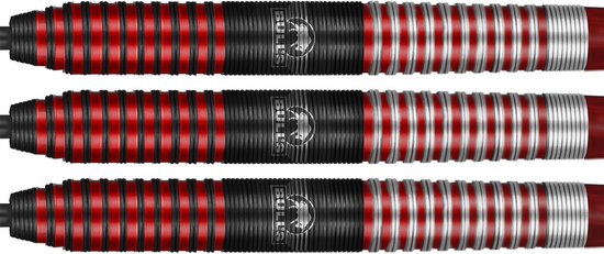 Bull's Phantom Grip Red 90% - Dartpijlen - 24 Gram van Bull's