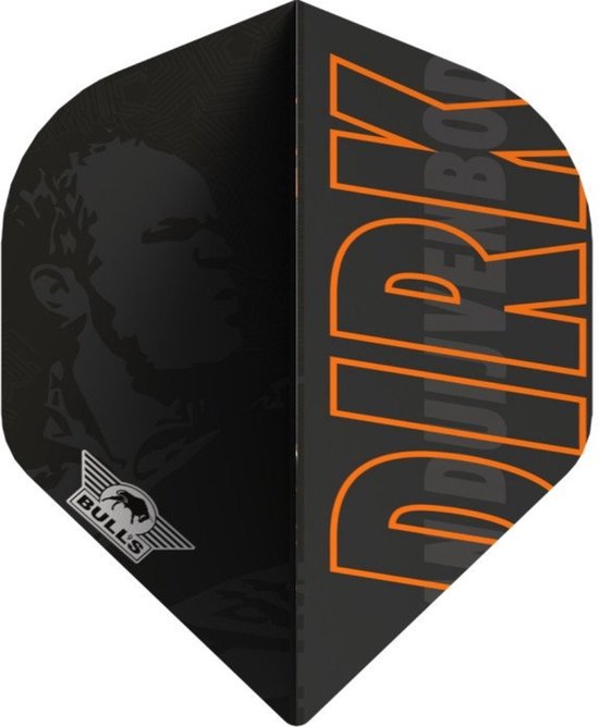 Bull's Player 100 Dirk van Duijvenbode 80 NO2 - Dart Flights van Merkloos