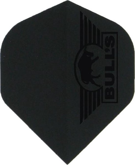 BULL'S Polyna Standaard Flight zwart van Bull's