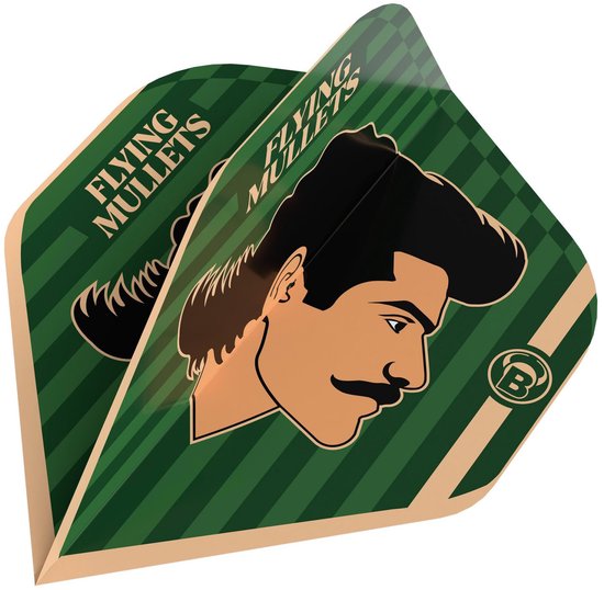 BULL'S Powerflite Flying Mullett NO2 - Dart Flights