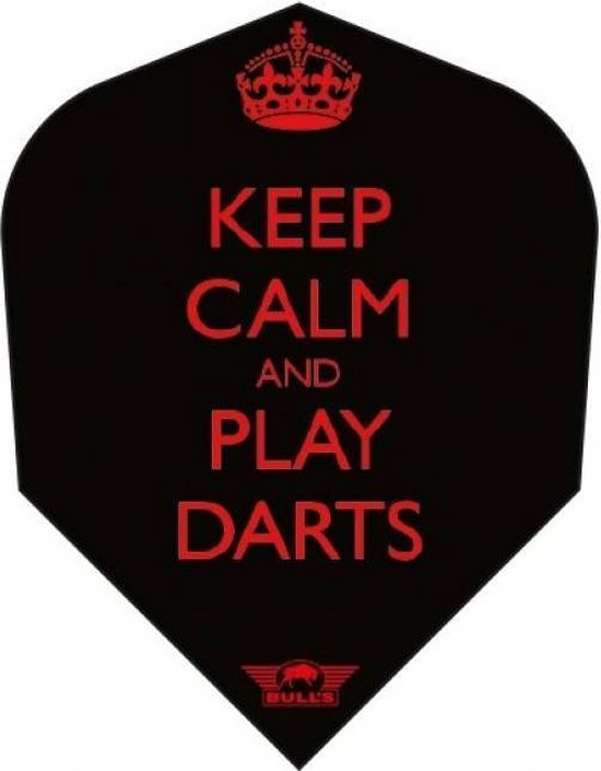 Bull's Powerflite Keep Calm and Play Darts - Dart Flights van Bull's