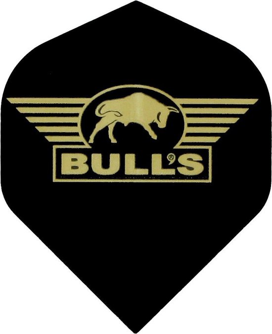 Bull's powerflite - Logo Gold - Dart Flights van Bull's