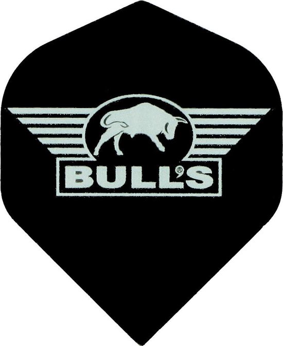 Bull's Powerflite - Logo Silver - Dart Flights van Bull's