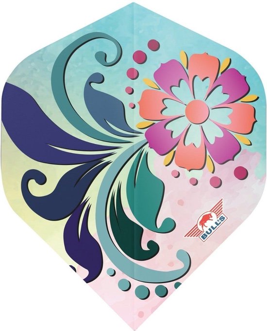 Bull's Powerflite S100 Flora Zina Std. - Dart Flights van Bull's