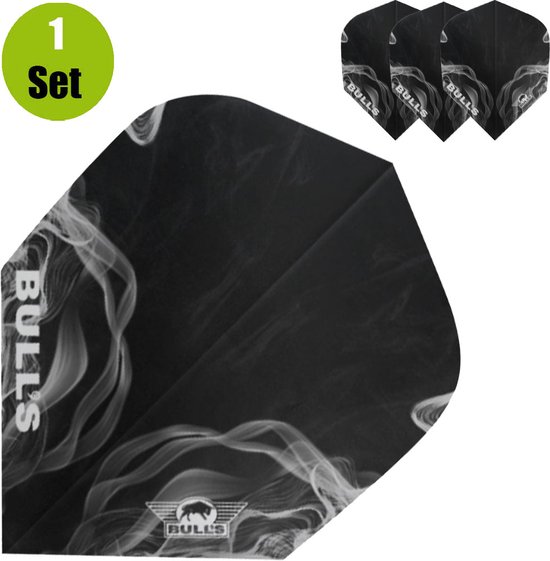 Bulls Powerflite Smoke Dartflights – Grijs van Bull's