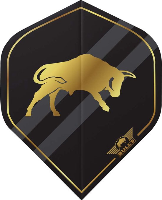 Bull's Retro Std Black - Dart Flights van Bull's