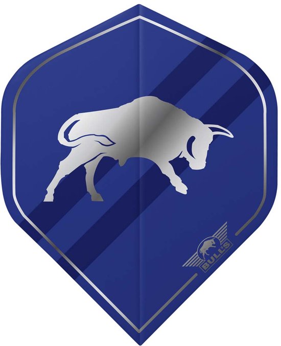 Bull's Retro Std Blue - Dart Flights van Bull's