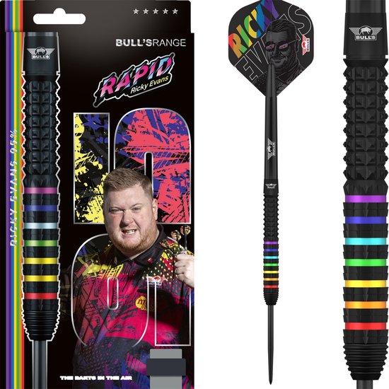 Bull's Ricky Evans - 95% - 24 gram - dartpijl van Merkloos