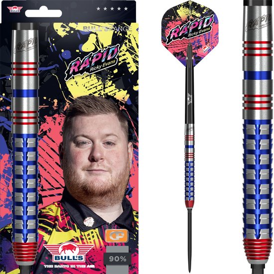 Bull's Ricky Evans CP Steeltip 90% 24 gram van Bull's