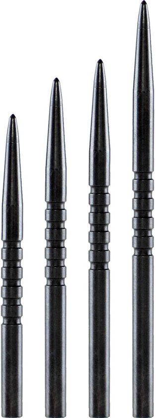 Bull's Ringed Grip Points Black Bulls Ringed Grip Points Black 38mm - ShopVlot